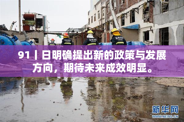 91丨日明确提出新的政策与发展方向，期待未来成效明显。