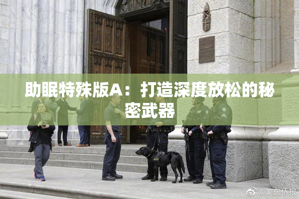助眠特殊版A：打造深度放松的秘密武器