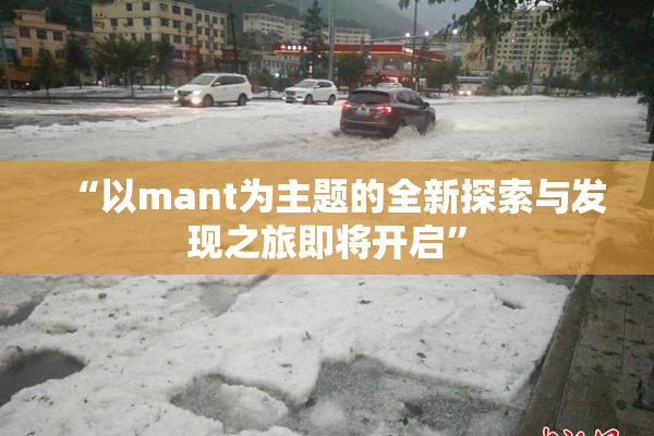 “以mant为主题的全新探索与发现之旅即将开启”