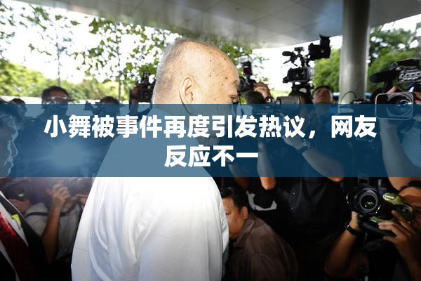 小舞被事件再度引发热议，网友反应不一