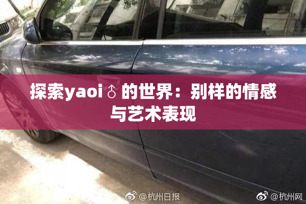 探索yaoi♂的世界：别样的情感与艺术表现