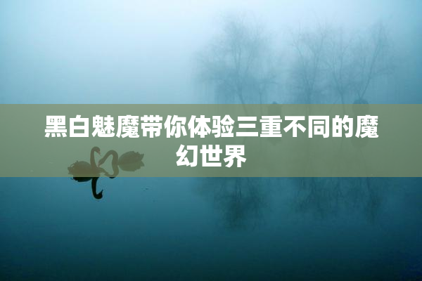 黑白魅魔带你体验三重不同的魔幻世界