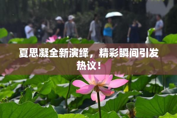夏思凝全新演绎，精彩瞬间引发热议！