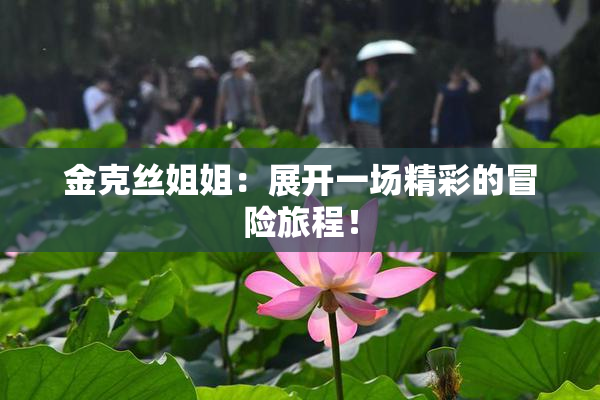 金克丝姐姐：展开一场精彩的冒险旅程！