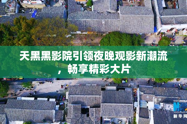 天黑黑影院引领夜晚观影新潮流，畅享精彩大片