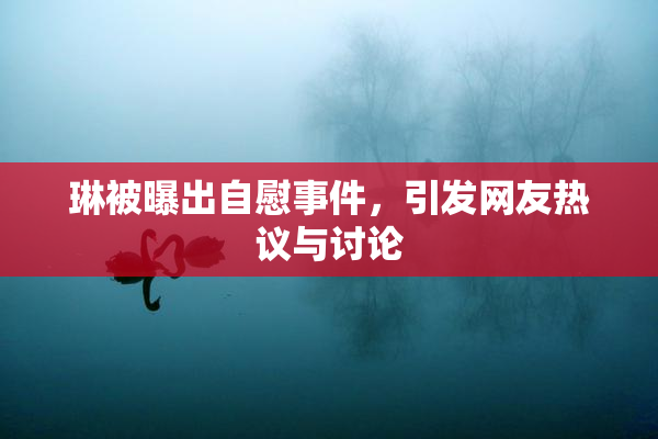 琳被曝出自慰事件，引发网友热议与讨论