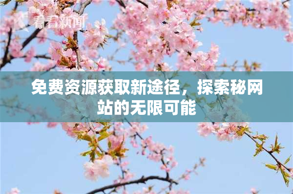 免费资源获取新途径，探索秘网站的无限可能