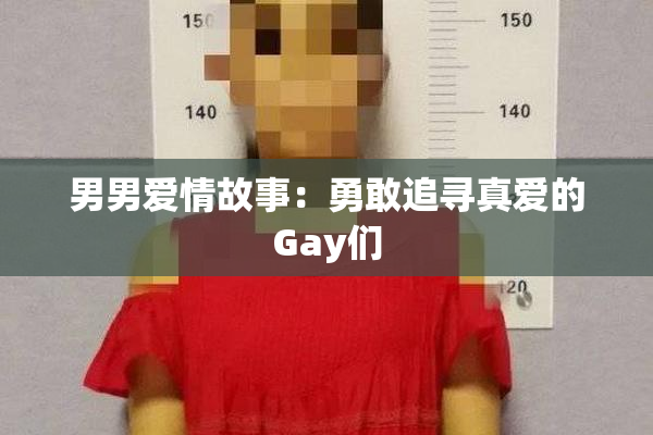 男男爱情故事：勇敢追寻真爱的Gay们