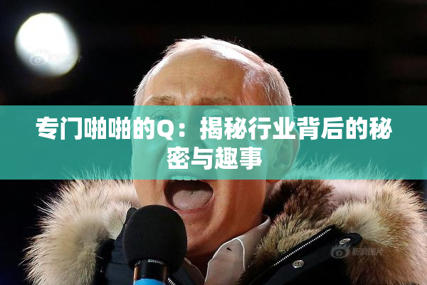 专门啪啪的Q：揭秘行业背后的秘密与趣事