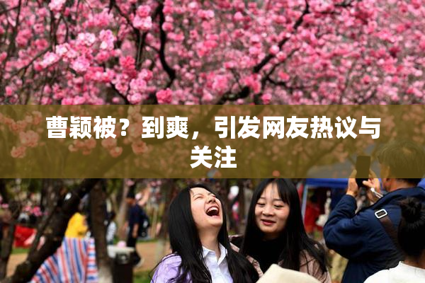 曹颖被？到爽，引发网友热议与关注