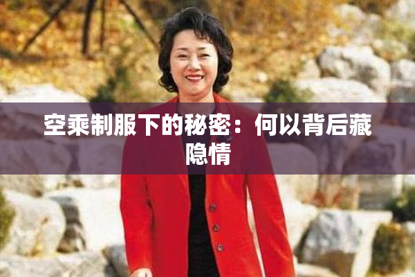 空乘制服下的秘密：何以背后藏隐情