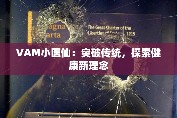 VAM小医仙：突破传统，探索健康新理念