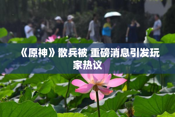 《原神》散兵被 重磅消息引发玩家热议