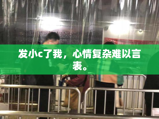 发小c了我，心情复杂难以言表。