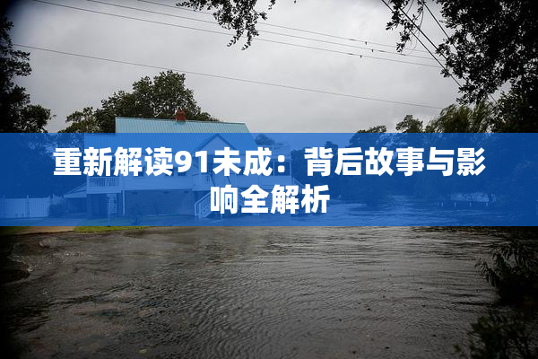 重新解读91未成：背后故事与影响全解析