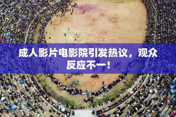 成人影片电影院引发热议，观众反应不一！
