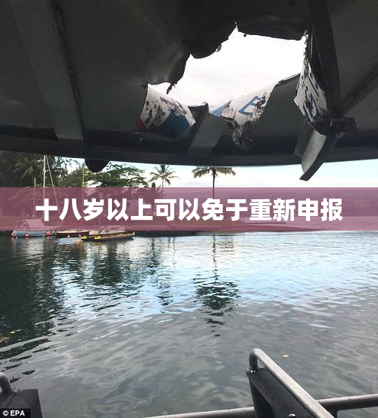 十八岁以上可以免于重新申报