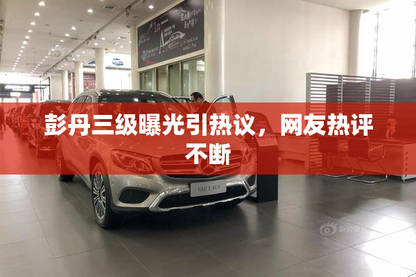 彭丹三级曝光引热议，网友热评不断