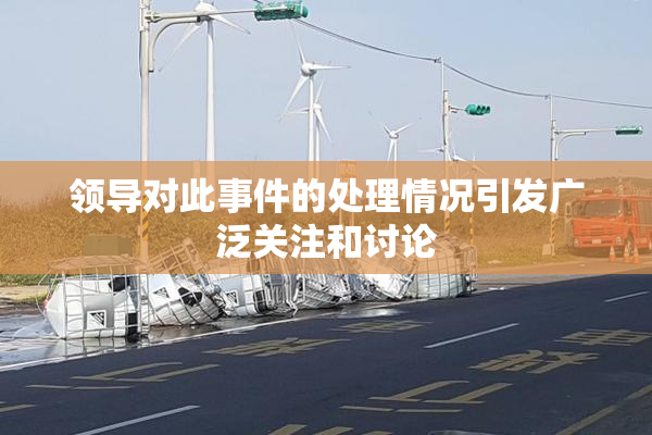 领导对此事件的处理情况引发广泛关注和讨论