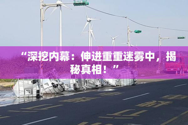 “深挖内幕：伸进重重迷雾中，揭秘真相！”