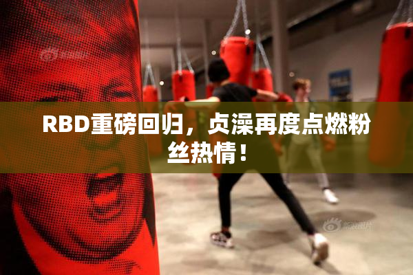 RBD重磅回归，贞澡再度点燃粉丝热情！