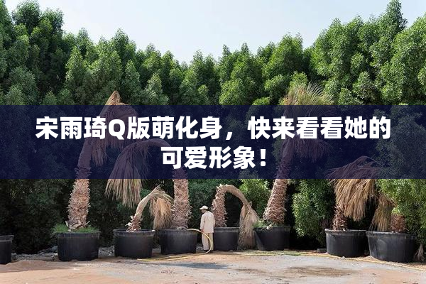 宋雨琦Q版萌化身，快来看看她的可爱形象！