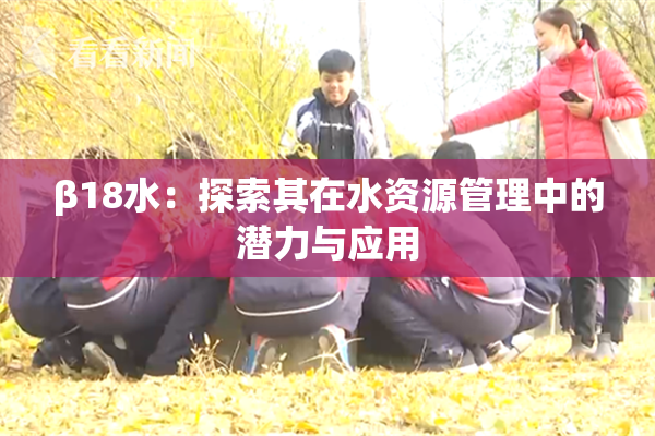 β18水：探索其在水资源管理中的潜力与应用