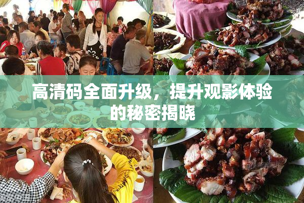 高清码全面升级，提升观影体验的秘密揭晓