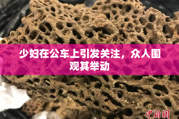 少妇在公车上引发关注，众人围观其举动