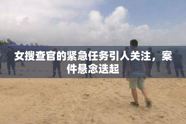 女搜查官的紧急任务引人关注，案件悬念迭起