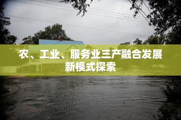 农、工业、服务业三产融合发展新模式探索