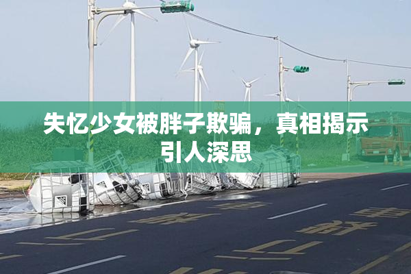 失忆少女被胖子欺骗，真相揭示引人深思