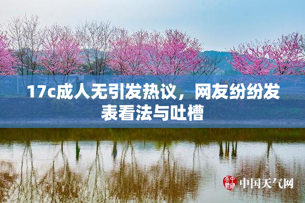 17c成人无引发热议，网友纷纷发表看法与吐槽