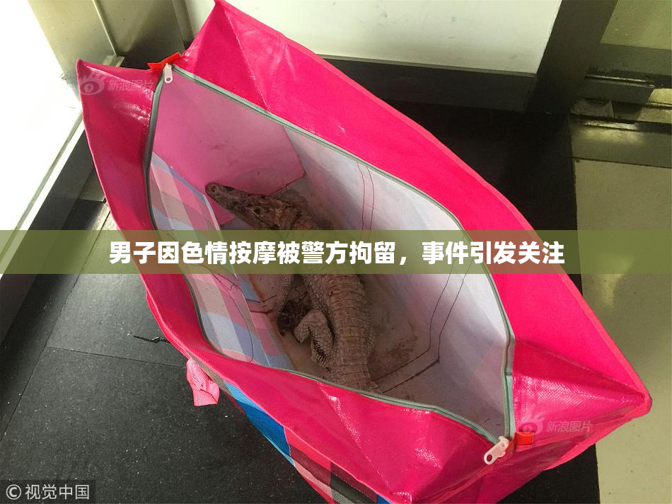 男子因色情按摩被警方拘留，事件引发关注