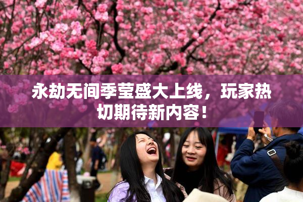 永劫无间季莹盛大上线，玩家热切期待新内容！