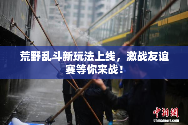 荒野乱斗新玩法上线，激战友谊赛等你来战！