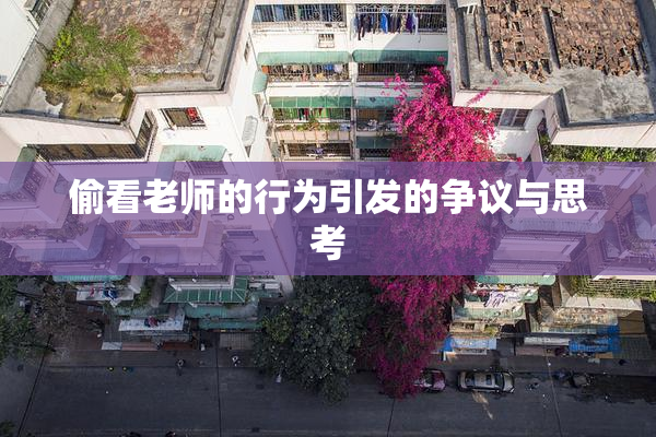 偷看老师的行为引发的争议与思考