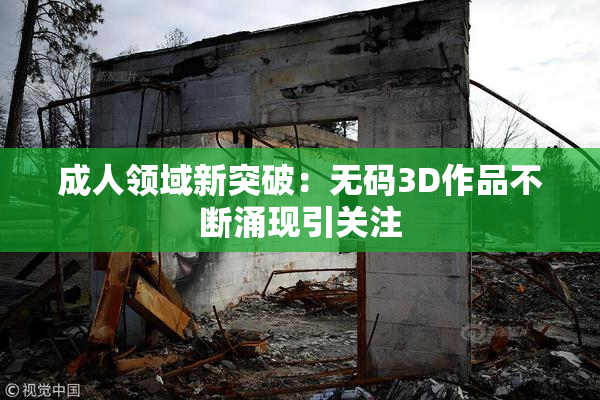 成人领域新突破：无码3D作品不断涌现引关注