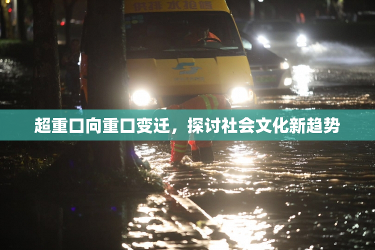 超重口向重口变迁，探讨社会文化新趋势