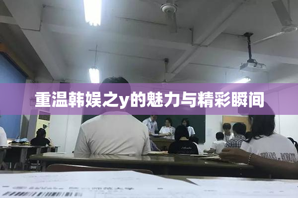 重温韩娱之y的魅力与精彩瞬间