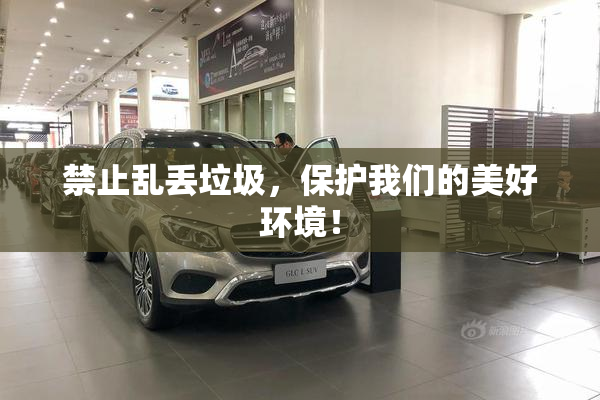 禁止乱丢垃圾，保护我们的美好环境！