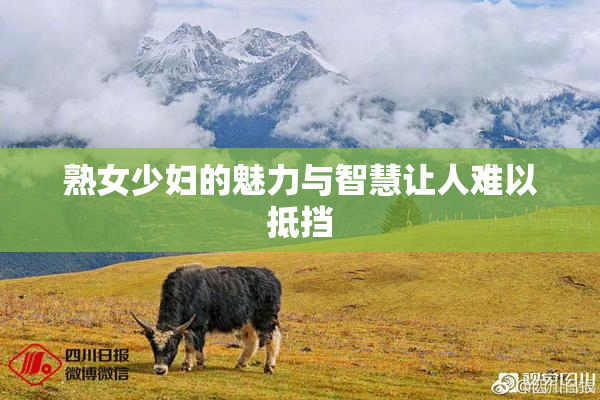 熟女少妇的魅力与智慧让人难以抵挡