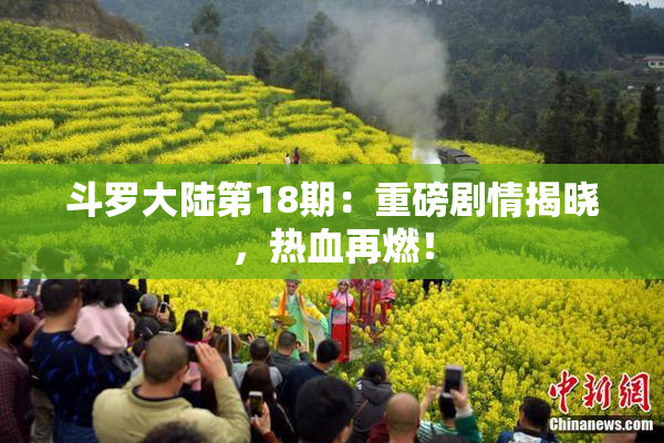 斗罗大陆第18期：重磅剧情揭晓，热血再燃！