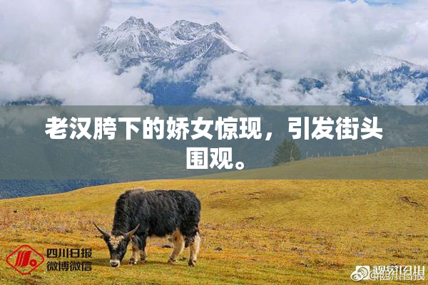 老汉胯下的娇女惊现，引发街头围观。