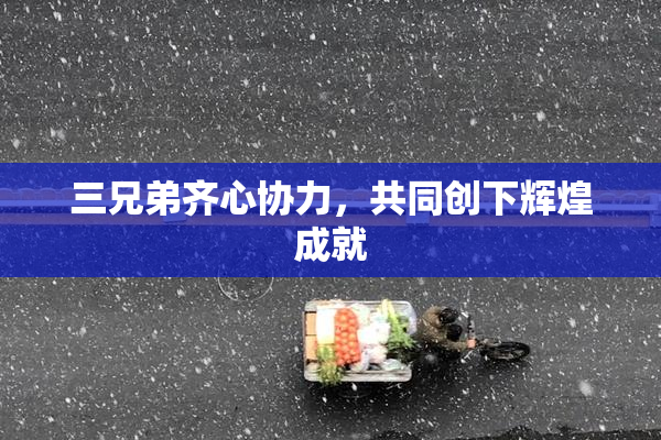 三兄弟齐心协力，共同创下辉煌成就