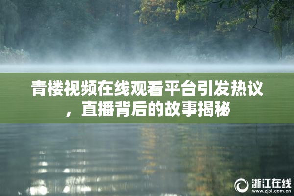 青楼视频在线观看平台引发热议，直播背后的故事揭秘