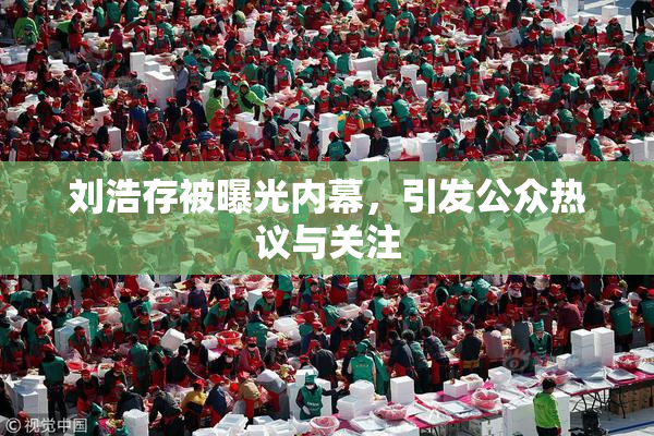 刘浩存被曝光内幕，引发公众热议与关注