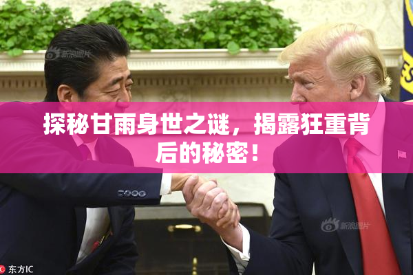 探秘甘雨身世之谜，揭露狂重背后的秘密！