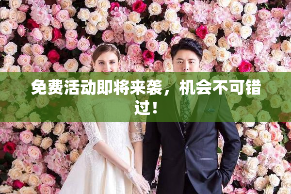 免费活动即将来袭，机会不可错过！