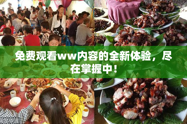 免费观看ww内容的全新体验，尽在掌握中！